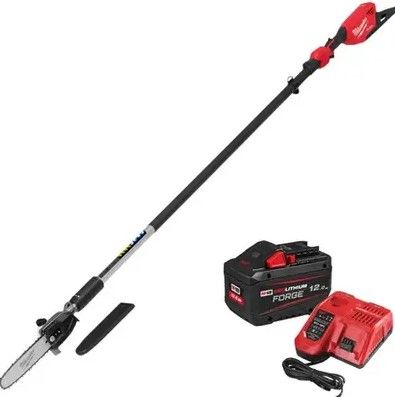 Висоторіз телескопічний акумуляторний MILWAUKEE M18 FTPS30-121, 300мм (ЗП+1ак.Х12Аг) FORGE