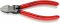 Кусачки бокові (бокорізи) для пластмаси, 140мм KNIPEX 72 01 140, фосфатовані