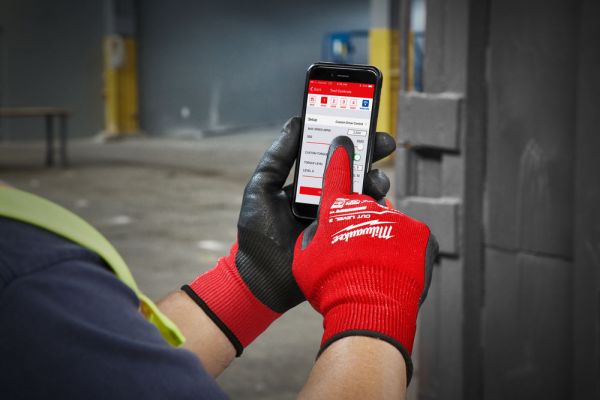 Рукавиці робочі MILWAUKEE, з опором порізам 3/C рівня, розмір 7/S, (144шт)