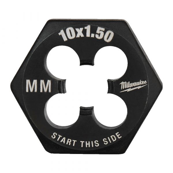 Плашка шестигранна MILWAUKEE, М10-1,50мм