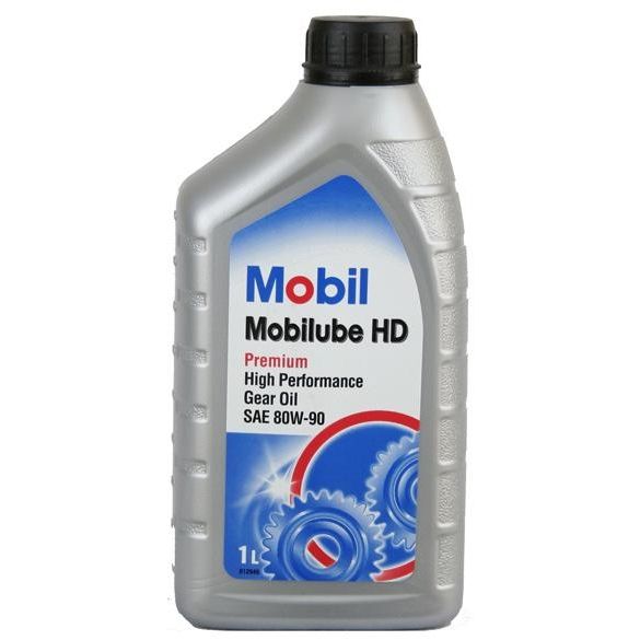 Масло трансмиссионное Mobilube 80w-90 HD Mobil - 1 л