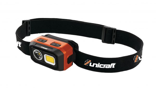 Ліхтар світлодіодний акумуляторний налобний LSL 500 DC UNICRAFT 500 люменів