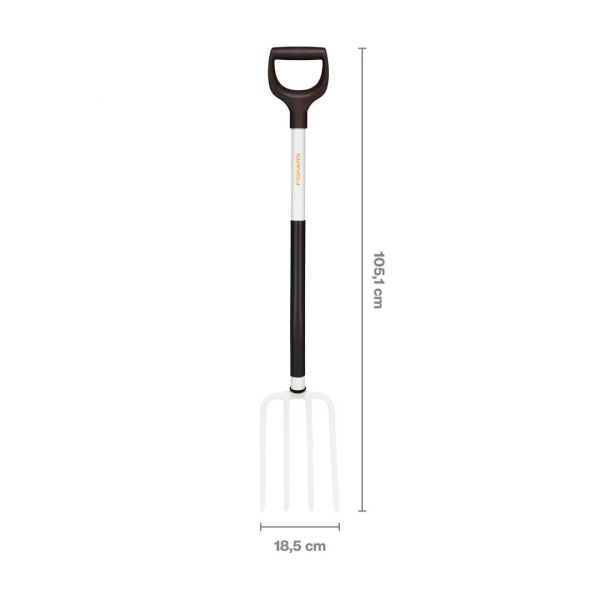 Вила садові білі FISKARS White