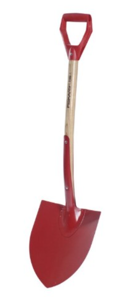 Лопата штикова FISKARS ClassicPro FSC червона (1014776)
