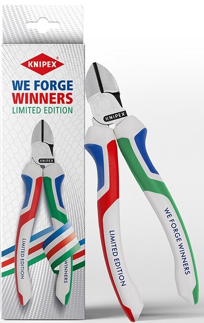 Кусачки бокові (бокорізи), Ø4,0мм, 160мм KNIPEX 70 02 160 S8, We Forge Winners 2026