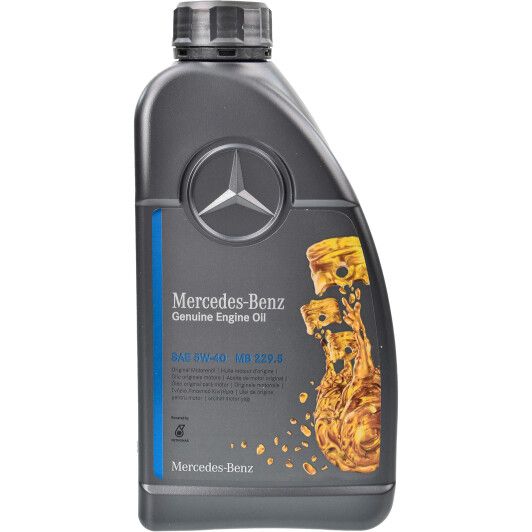 Олива Mercedes Benz MB 5W-40, 229.5, 1л. A000989630811ASEE