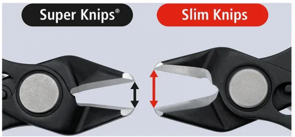 Кусачки Electronic Slim Knips, діаметр 1,6мм, 150мм KNIPEX 78 61 150 V01 V01 (з чохлом)