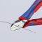 Кусачки бічні (бокорізи) для электроніки, Ø2,0мм , 130мм KNIPEX 77 02 130, хромовані