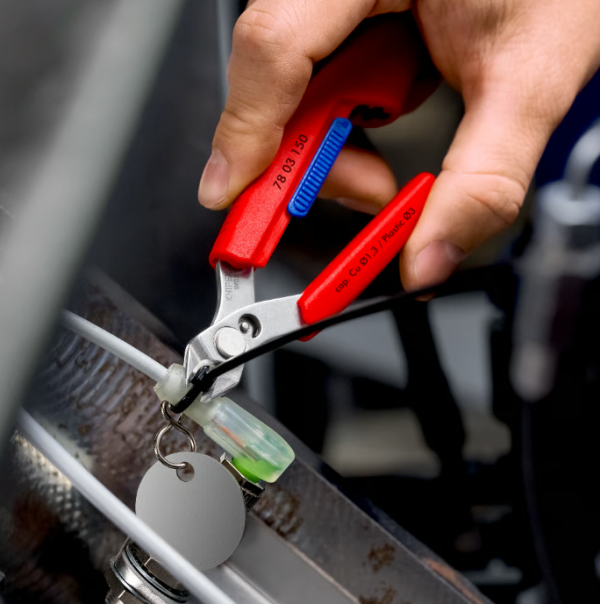 Кусачки Electronic Slim Knips, діаметр 1,6мм, 150мм KNIPEX 78 03 150