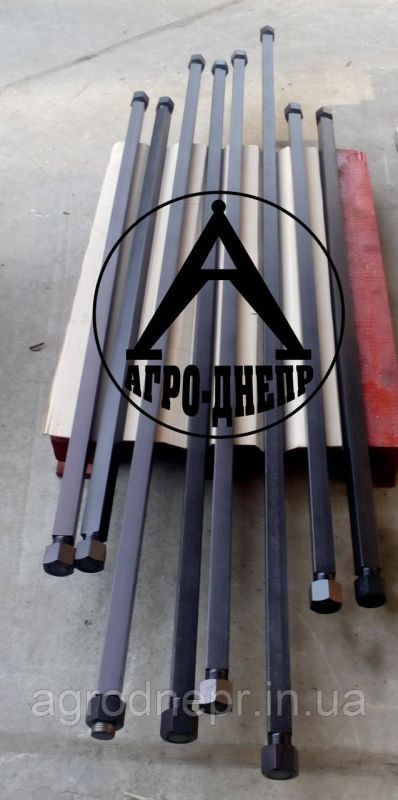 Вал 40*40 з різьбою с 2 сторін М40*2,5 L=2700 mm. GREGOIRE BESSON (104100690) Вал 40*40 з різьбою с 2 сторін М40*2,5 L=2700 mm. GREGOIRE BESSON (104100690)