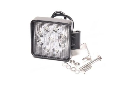 Фара LED квадратна 27W, 9 ламп, 110*164мм, вузький промінь 12/24V 6000K (LITLEDA, JUBANA)