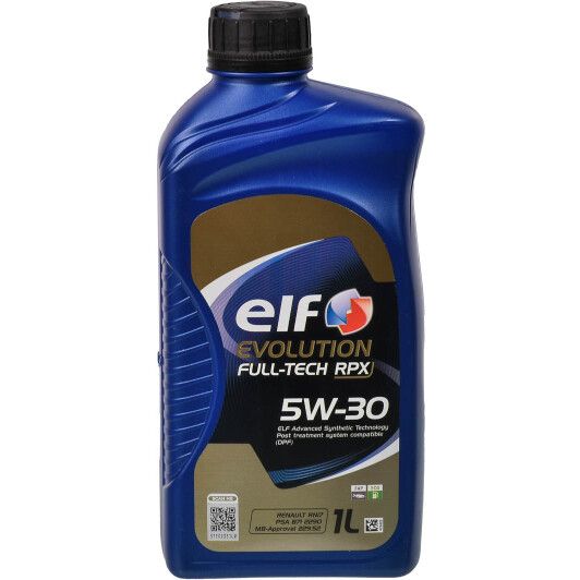 Олива моторна ELF Evolution FULL-TECH RPX 5W-30 (Каністра 1л)
