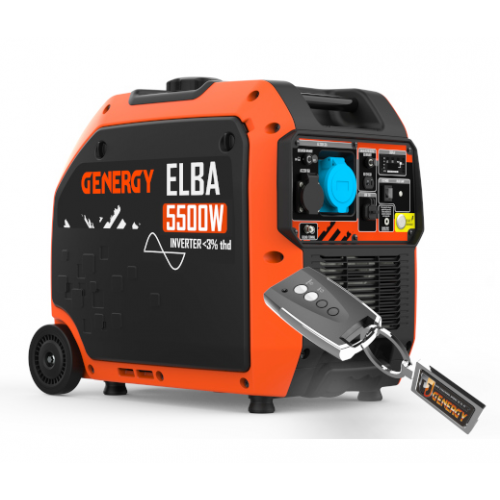 Генератор інверторний GENERGY ELBA RC 5,5 кВт