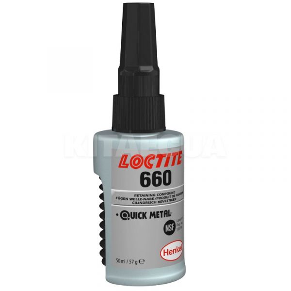 Фіксатор вал-втулка Loctite 660 анаеробний, високої міцності зазор до 0,5 мм - 50 мл