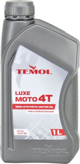 Олива LUXE MOTO 4T (Semi-synthetic) TEMOL 1 л