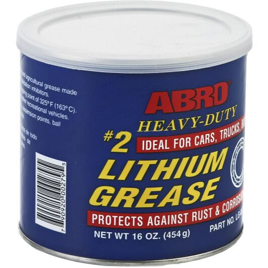 Смазка литиевая ABRO - 454 гр