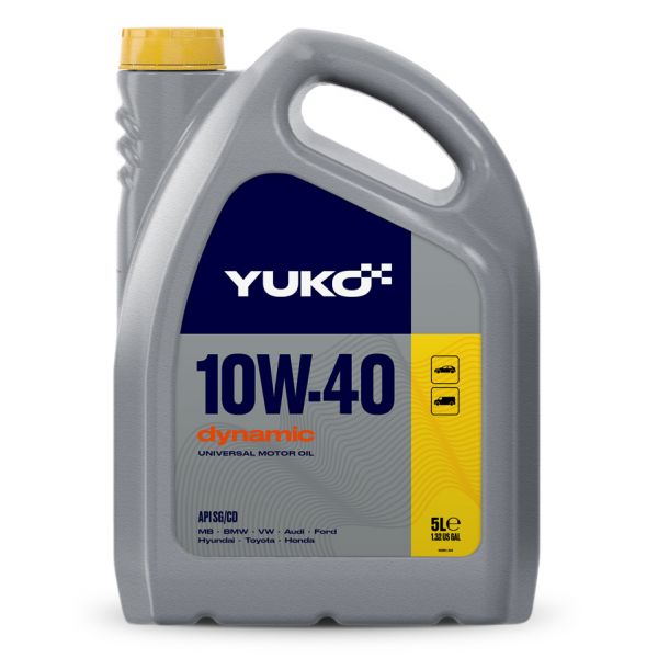 Олива моторна Dynamic 10W-40 Yuko - 5 л каністра
