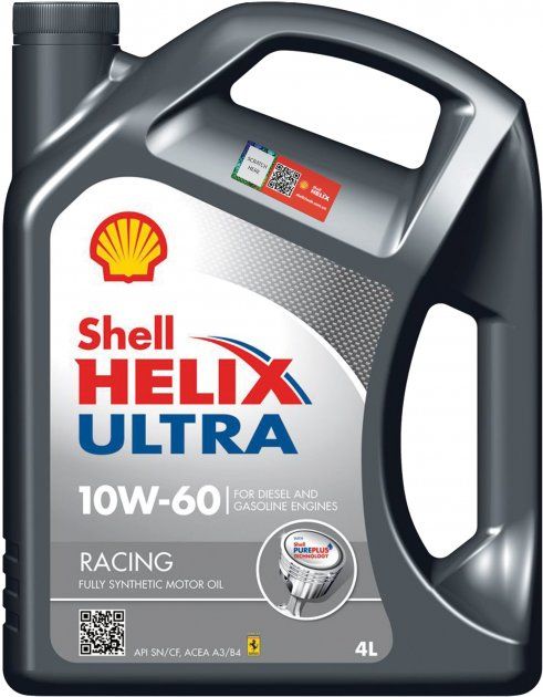 Масло моторное Helix Ultra Racing 10W-60 Shell - 4 л