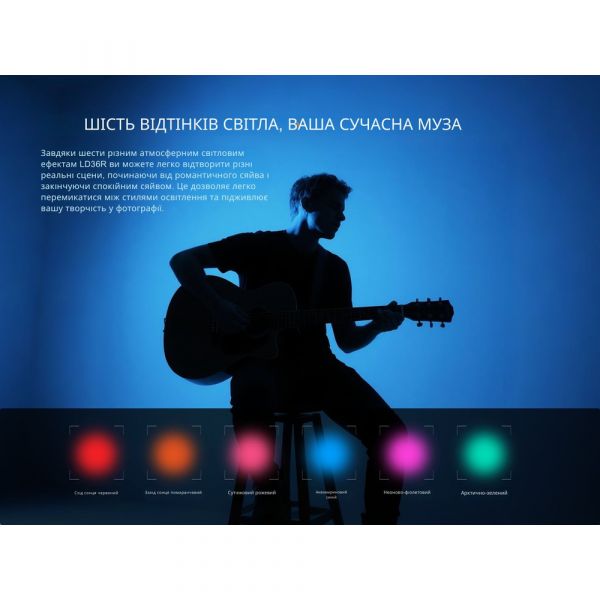 Ліхтар ручний Fenix LD36RB чорний