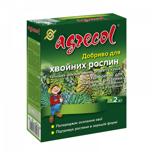 Удобрение для хвойных растений Agrecol - 1,2 кг