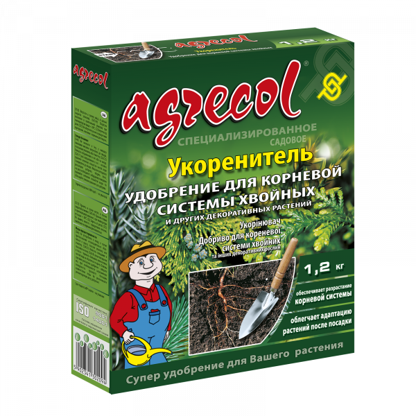 Добриво для кореневої системи хвойних Agrecol - 1,2 кг