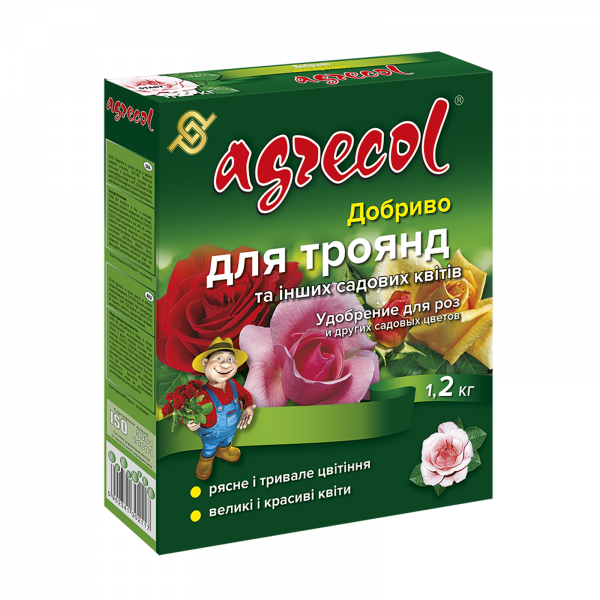 Добриво для троянд Agrecol - 1,2 кг
