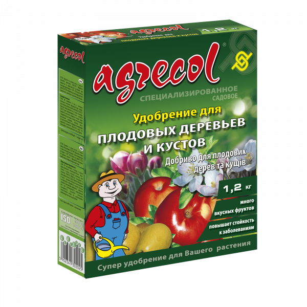 Удобрение для плодовых деревьев и кустов Agrecol - 1,2 кг