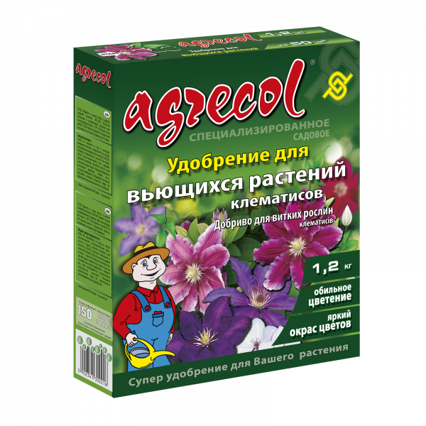 Добриво для витких рослин та клематисів Agrecol - 1,2 кг