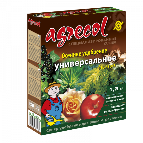 Осеннее универсальное удобрение (без азота) Agrecol - 1,2 кг