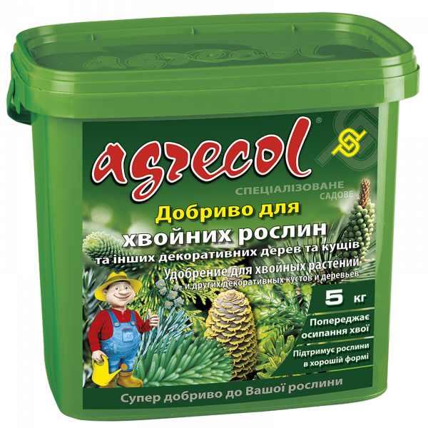 Добриво для хвойних рослин Agrecol - 5 кг