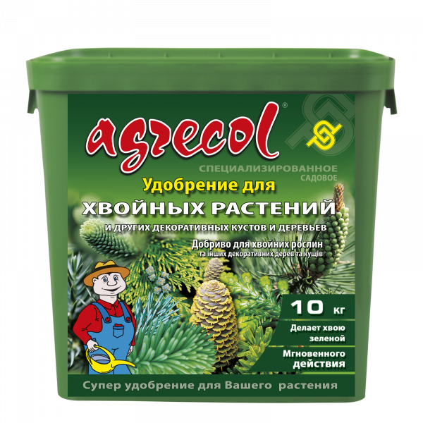 Удобрение для хвойных растений Agrecol - 10 кг