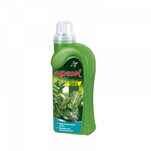 Добриво для зелених рослин (мінеральний гель) Agrecol - 0,5 л