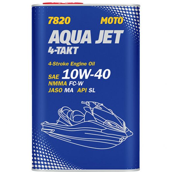 Олива моторна 4-Takt Aqua Jet 10W-40 Mannol - 1 л