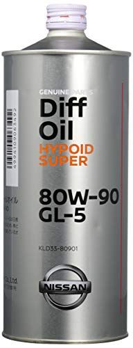 Олива Nissan Diff Oil Hypoid Super GL-5 80W-90 (Japan), 1л. KLD33-80901