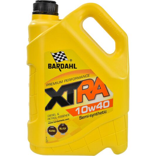 Олива BARDAHL XTRA 10W40 4л. SL/CF A3/B3, MB 229.1, VW 501.01/505.00 34132 (4)