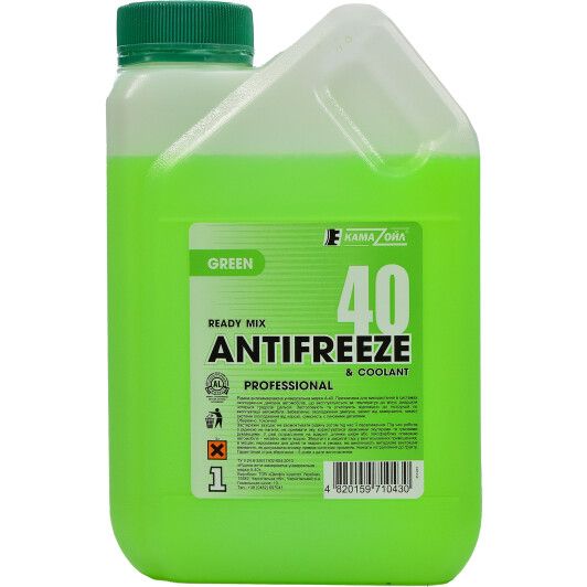 КAMA ANTIFREEZE-40 (зелений) 1кг
