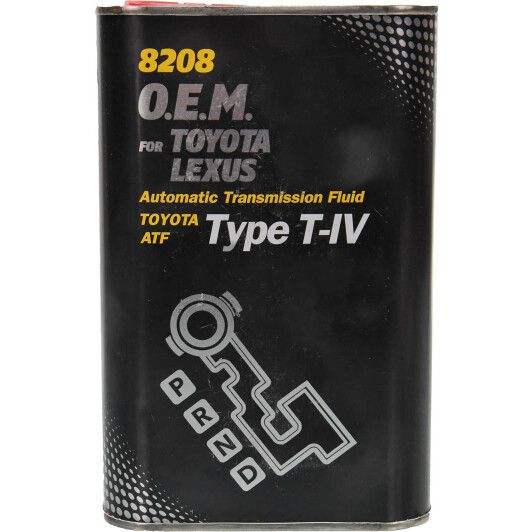 Олива трансмісійна ATF Type T-IV Metal Mannol - 1 л