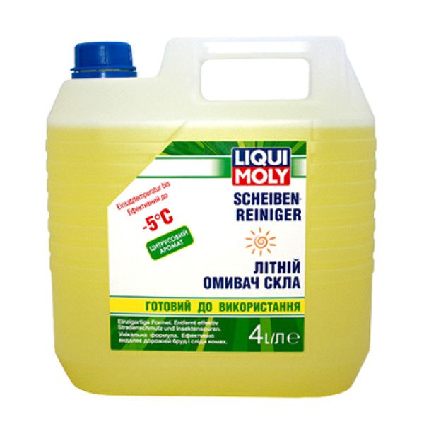 Літній омивач скла Scheiben-Reiniger із цитрусовим ароматом (готовий) 4л.