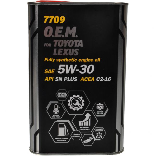 Олива моторна Toyota Lexus 5W-30 Mannol - 1 л