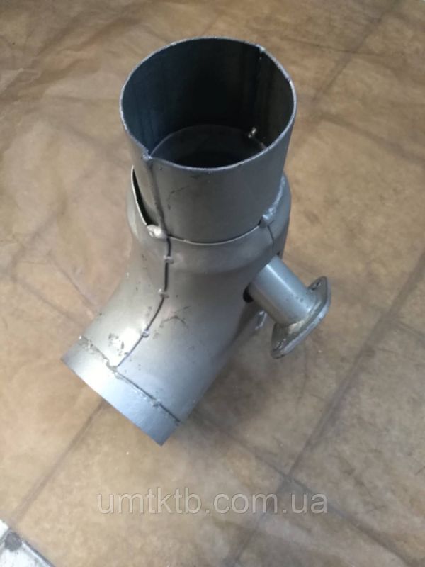 Труба выхлопная СМД-60 колено 72-07010.20 трактор Т-150 (УМТК)