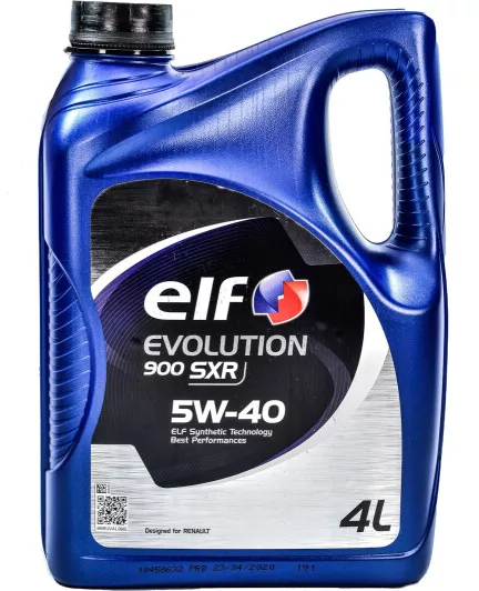 Олива ELF Evolution 900 SXR 5W-40, 4л. 213914