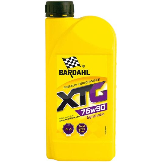 Масло трансмиссионное T&D Syntethetic Oil 75W-90 Bardahl - 1 л