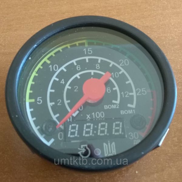 ТЭСМ-1Я-24 Тахометр со счетчиком моточасов электронный 24В ТХ-01