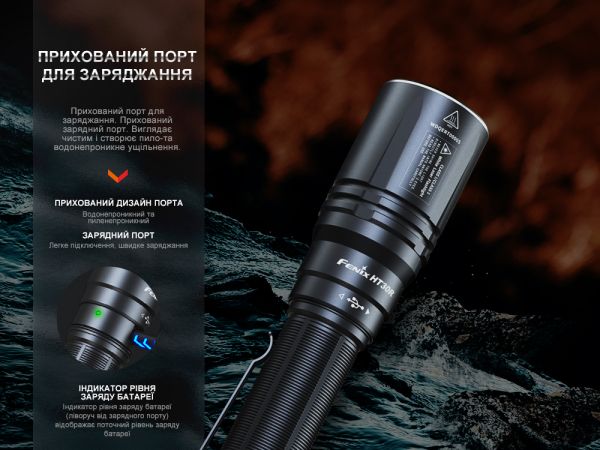 Ліхтар ручний лазерний Fenix HT30R