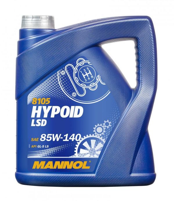 Трансмиссионное масло Hypoid LSD SAE 85W-140 Mannol - 4 л