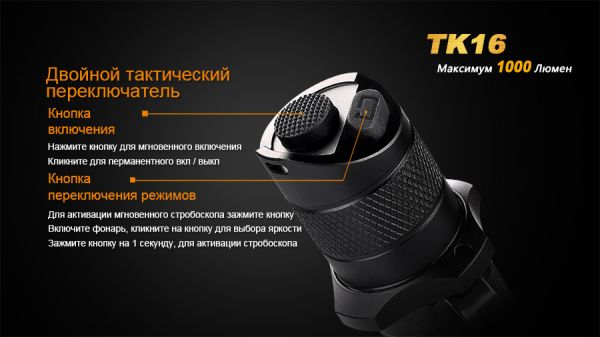 Ліхтар ручний Fenix TK16 XM-L2 U2