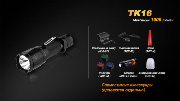 Ліхтар ручний Fenix TK16 XM-L2 U2