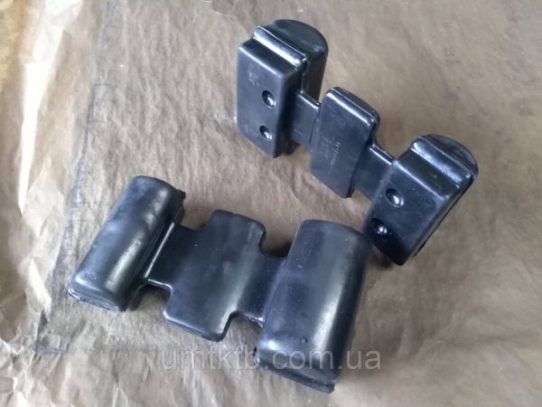 Подушка кронштейна рессоры Т-151 17221 КрАЗ ЛАЗ 214-2902430А2 (Премиум)