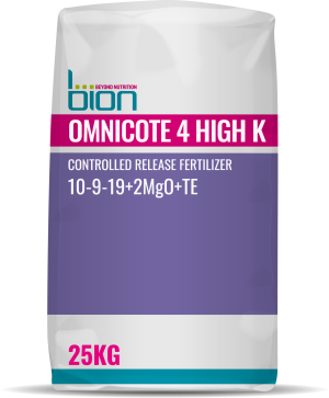 Добриво Omnicote High K 10-9-19+2МgO+TE (4-5 м) Bion - 25 кг