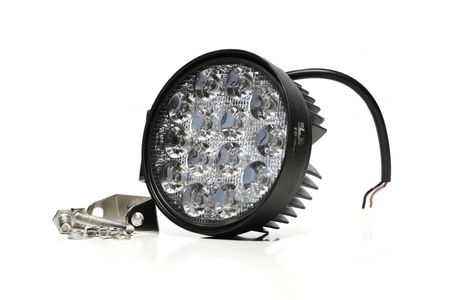 Фара LED кругла 42W, 14 ламп, 114*128мм, 3080Lm широкий промінь 9-32V 6000K (LITLEDA, JUBANA)